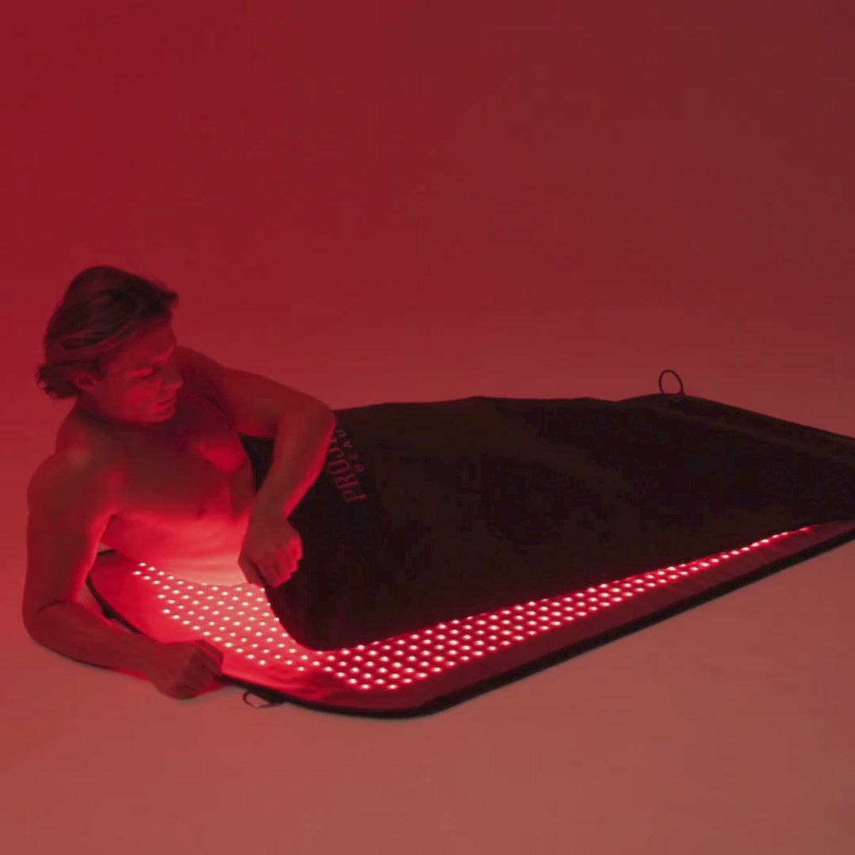 Video: Restora+ shown as an illuminated pod and as two separate mats used by two people